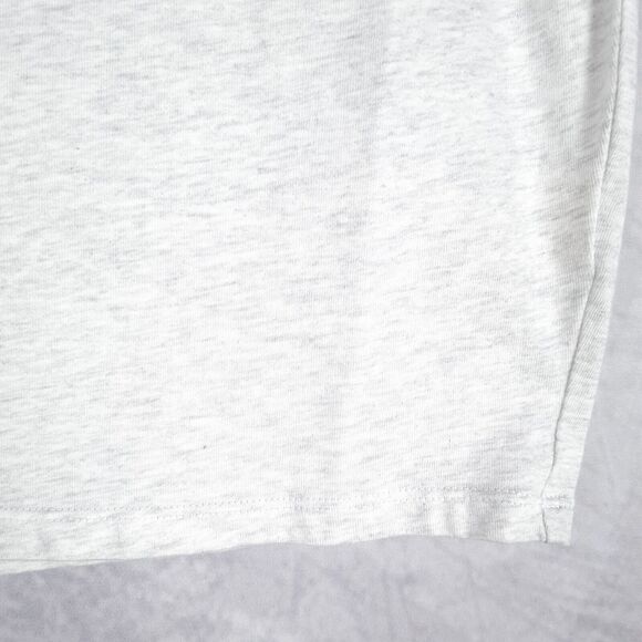 Aritzia Babaton Shoulder Pad Tank Top Womens Small Heathered Gray Sleeveless Tee - Picture 7 of 16